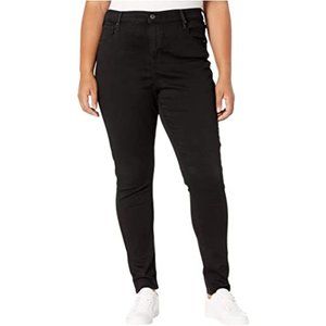 🆕 Levi's Plus 721 High-Rise Skinny Black Jeans